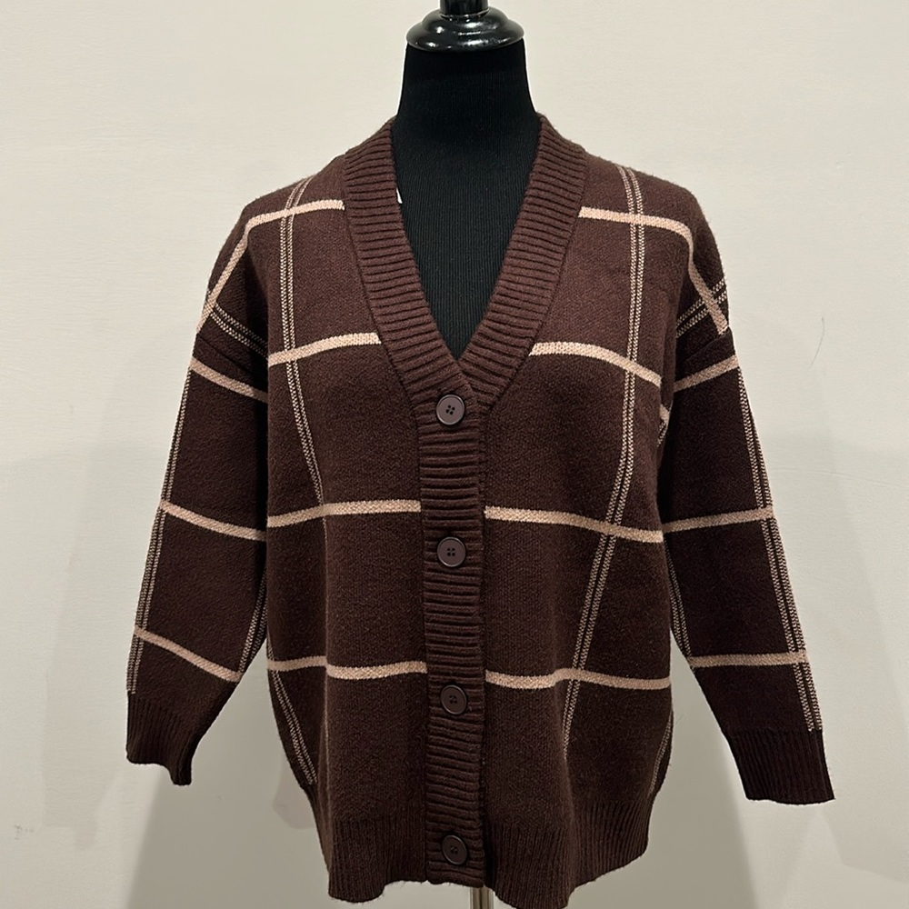 Industry Unisex Cardigan Sweater XS